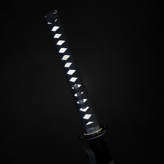 Katana hilt with tsuka-ito wrap- Guild Arms.