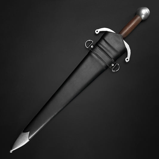 Knight's Collection Hand-Forged Medieval Cinquedea Dagger