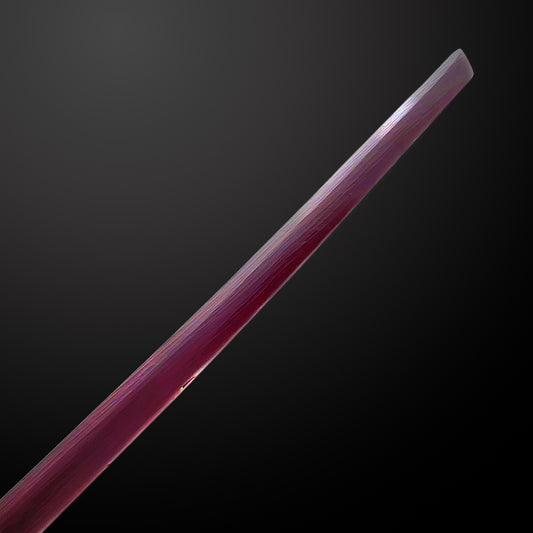 31 1/2" Bokken Red Wooden Practice Samurai Sword