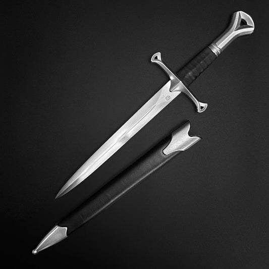 Hand-Forged Medieval Dagger display collectible product photo