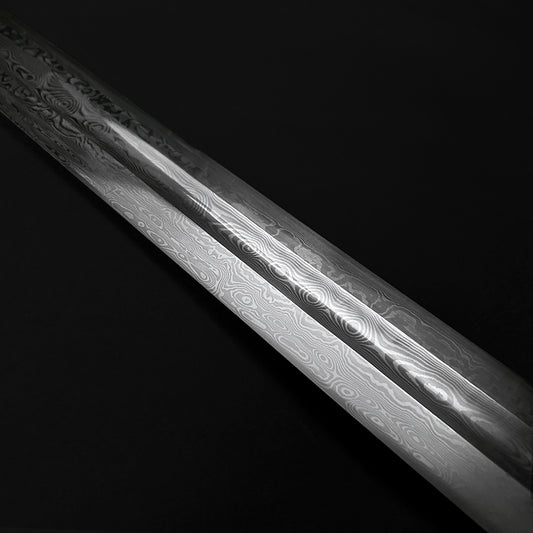 Knight's Collection Damascus Medieval Sword