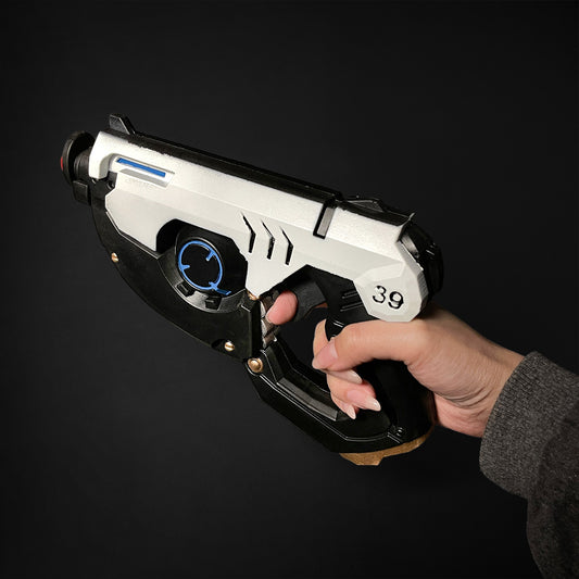 10" White Foam Gun FPS Game