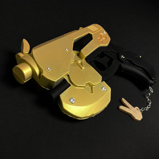 10" Gold FPS Game Foam Pistol