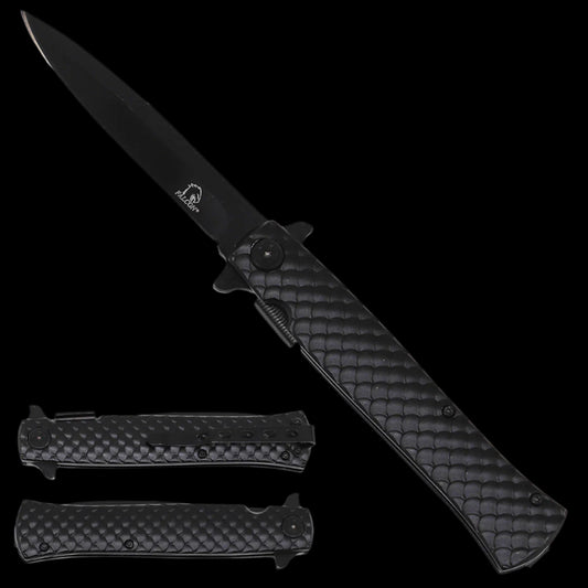 Falcon 9" Spring Assisted Stiletto Knife for Sale – Guild Arms