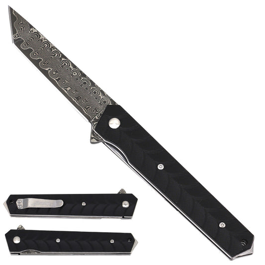Sigma Ball Bearing Tanto Pocket Knife
