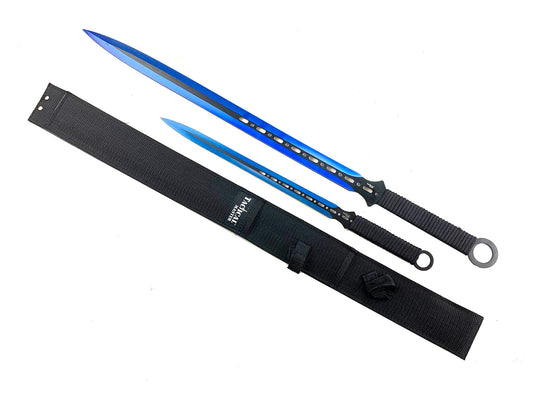 Tactical Master 2 Blue Machetes 28"&18"