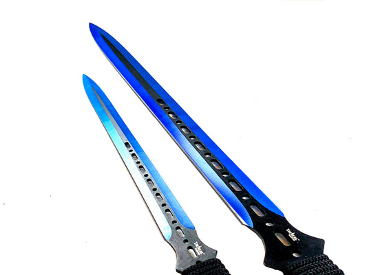 Tactical Master 2 Blue Machetes 28"&18"