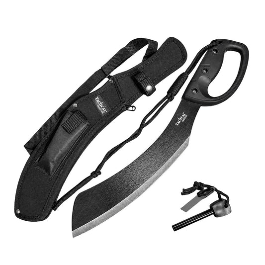Buy Tactical Machete with Fire Starter for Survival Trips