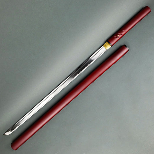 Musha Zatoichi Style Shirasaya (Burgundy)