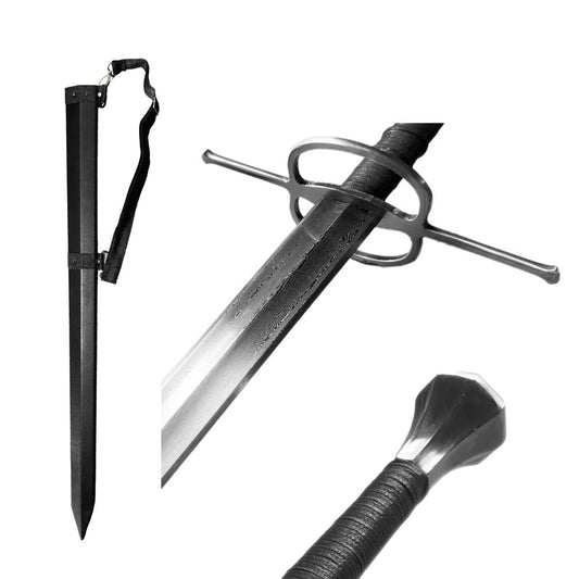 Knight's Collection Elite 47.25" Hand Made Sharp Damsscuss Medieval Sword