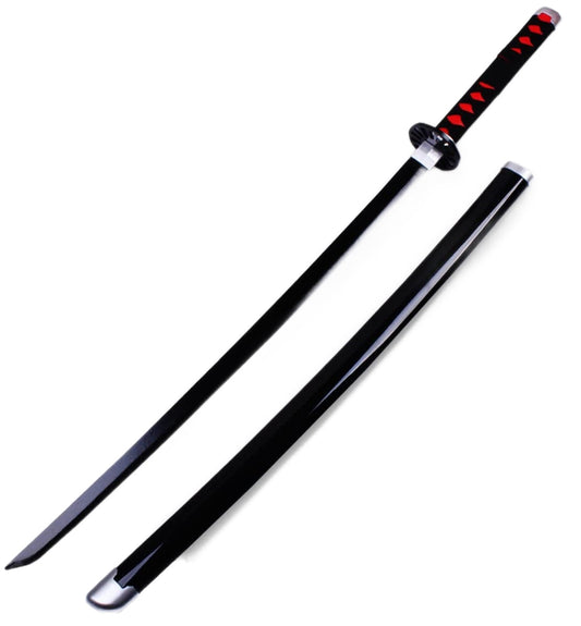 41" Wooden Bamboo Blade Demon Sword-3