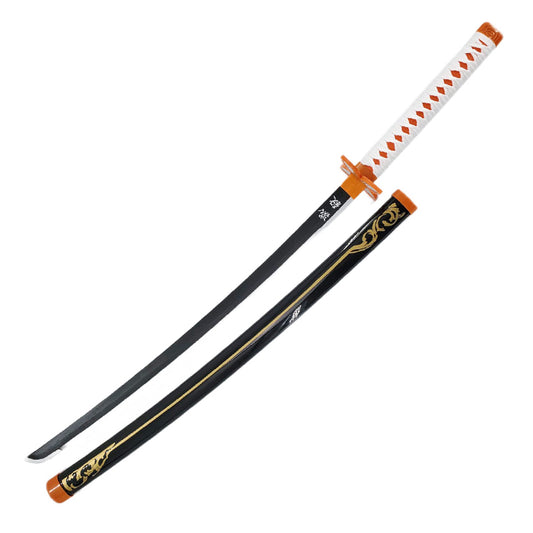 41" Wooden Bamboo Blade Demon Sword-2
