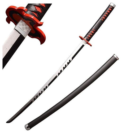 41" Wooden Bamboo Blade Demon Sword-3