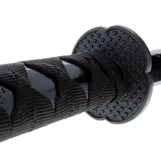 40" Black Wooden Samurai Sword (dragon)