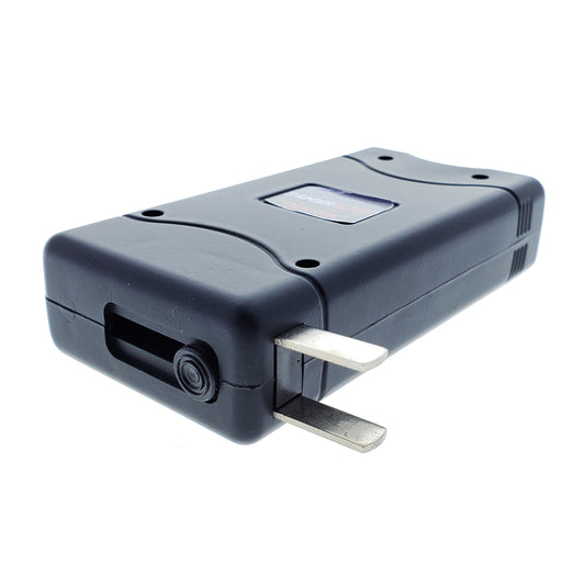 Thunderblast black stun gun for self defense with compact design and easy-to-use features