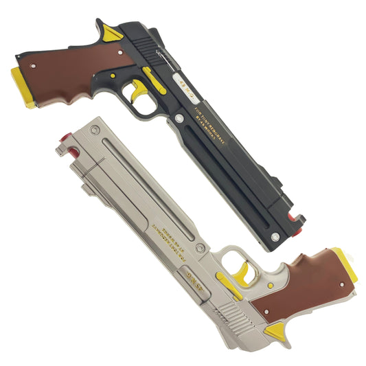 Guild Arms Cosplay Foam 2 Pcs Colt M1911 Videogame Guns Set in detailed design for anime enthusiasts