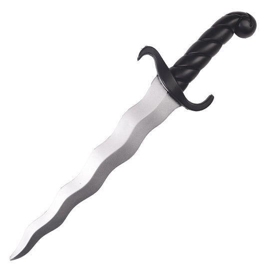 Otaku Gear Foam Kris Dagger with a curved blade design, perfect for safe play and costume use
