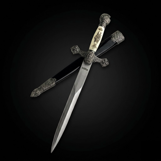 Fantasy Edge 13 1/2" Renaissance Dagger Knights Templar