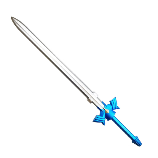 Legend Hero Videogame Blue Foam Fantasy Sword with a sleek design for imaginative play