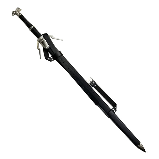 Guild Arms Medieval Replica Sword for Sale with a sleek black handle and durable blade