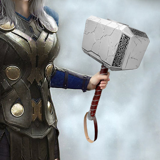 Guild Arms Thunder Foam Hammer Cosplay with detailed design for themed costumes and events