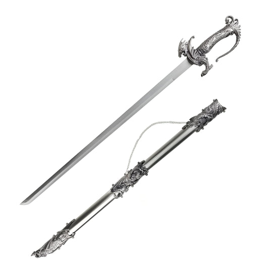 36.75" Silver Dragon Sword