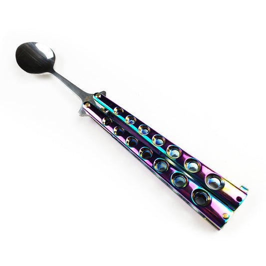 Guild Arms Rainbow Butterfly Spoon Trainer Designed for Safe Practice and Skill Development