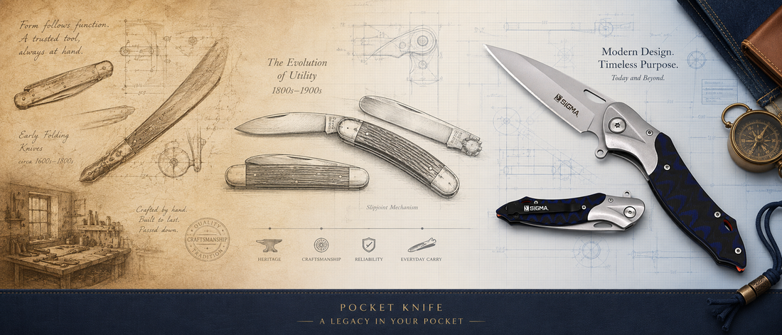 The History of the Pocket Knife: How Folding Blades Became Everyday Accessories
