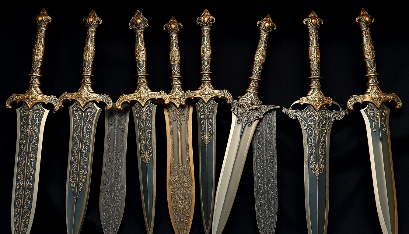 Fantasy Daggers for Collectors: Design Styles and Display Ideas | Guild ...