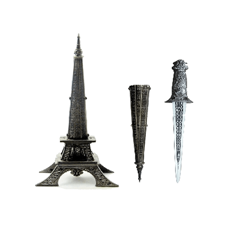 10" Eiffel Tower Dagger
