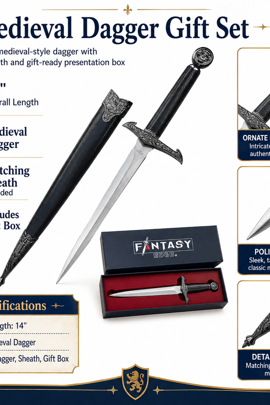 14'' Medieval Gargoyle Dagger