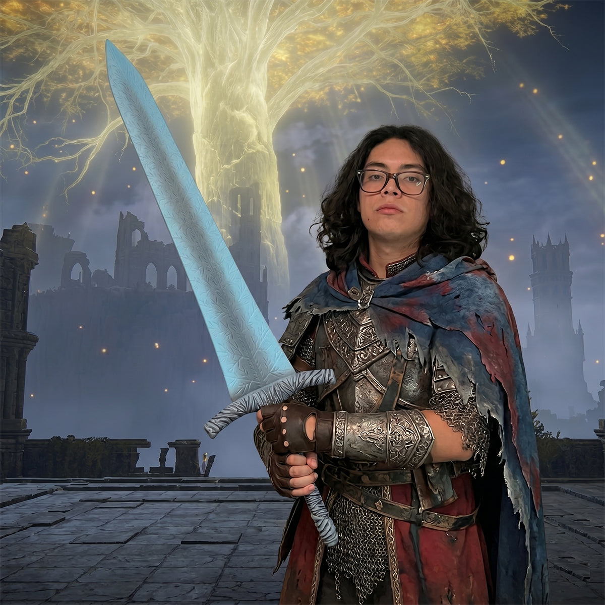 39 1/2" Foam Moon Great Sword