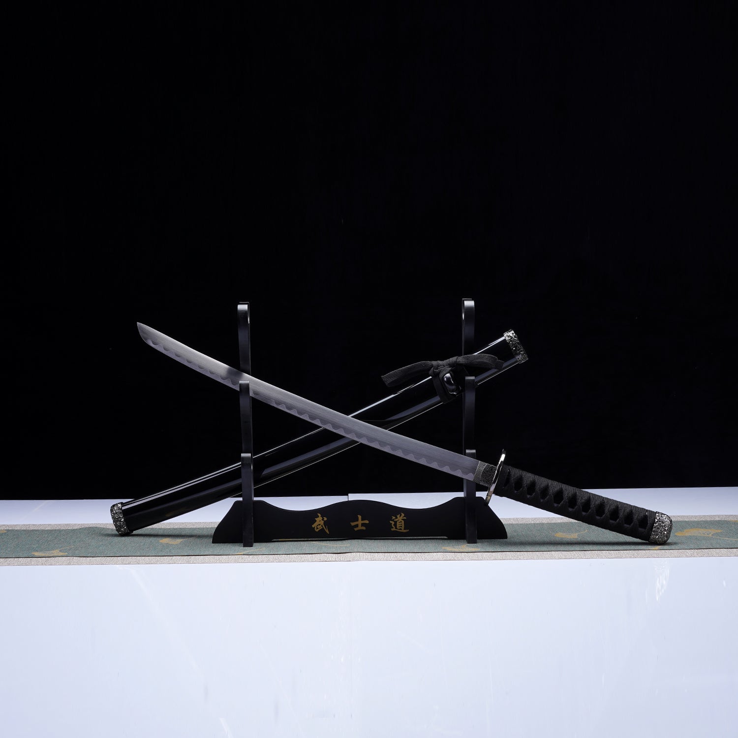3Pcs Samurai sword set, Plastic scabbard