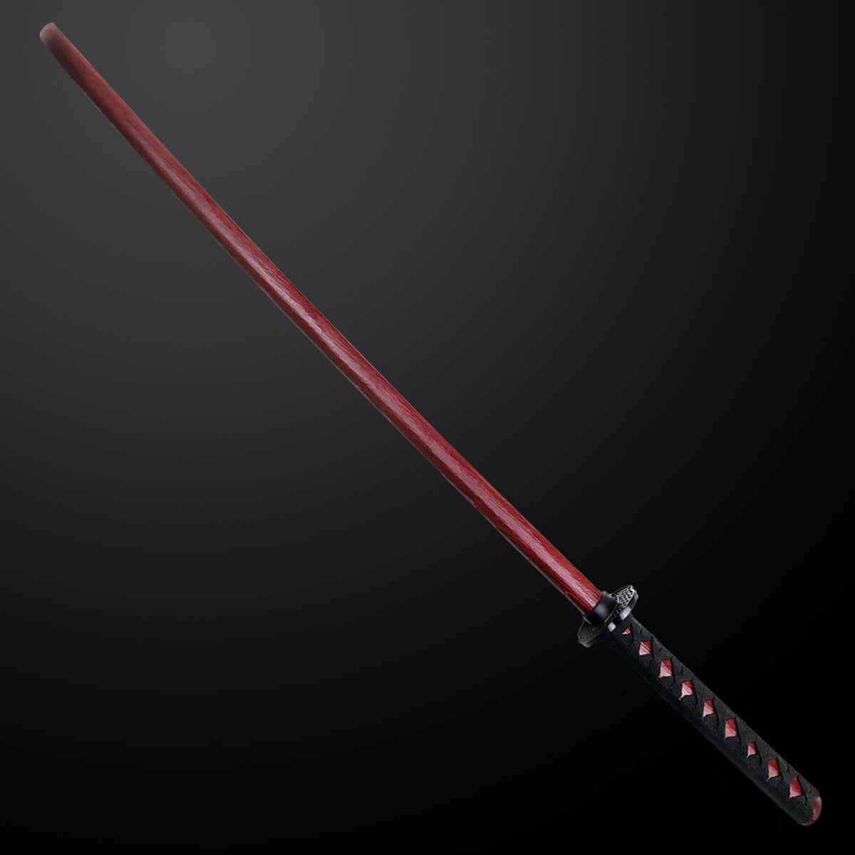 31 1/2" Bokken Red Wooden Practice Samurai Sword