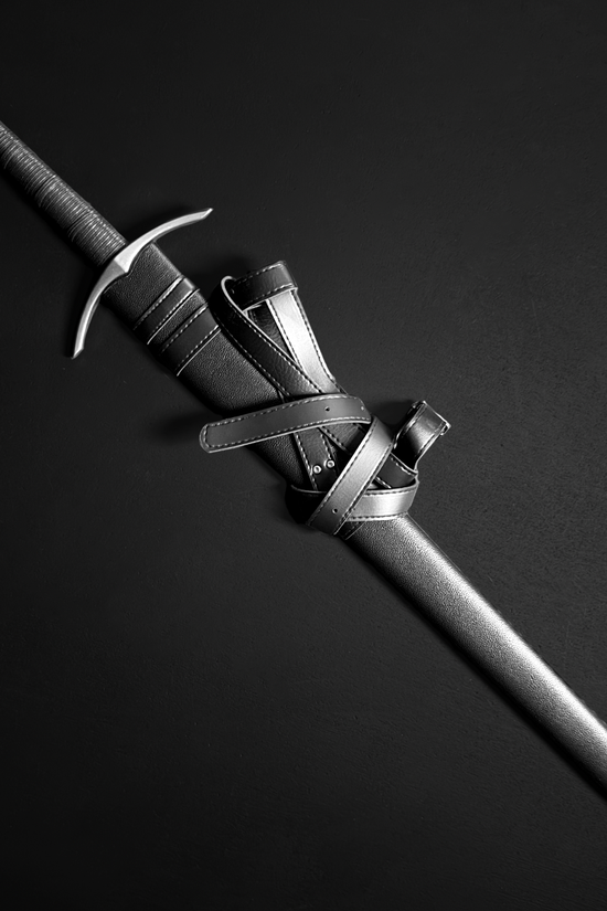 Knight's Collection medieval sword blade and hilt detail