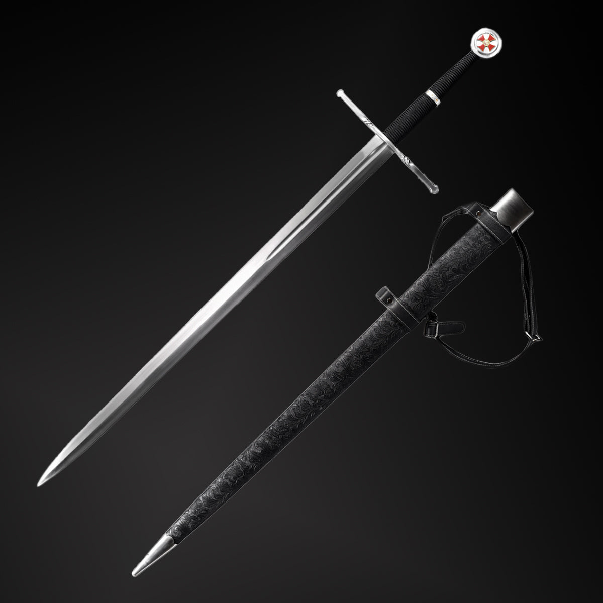Knight's Collection Elite 52" Hand Made Sharp 1060 Steel Medieval Sword