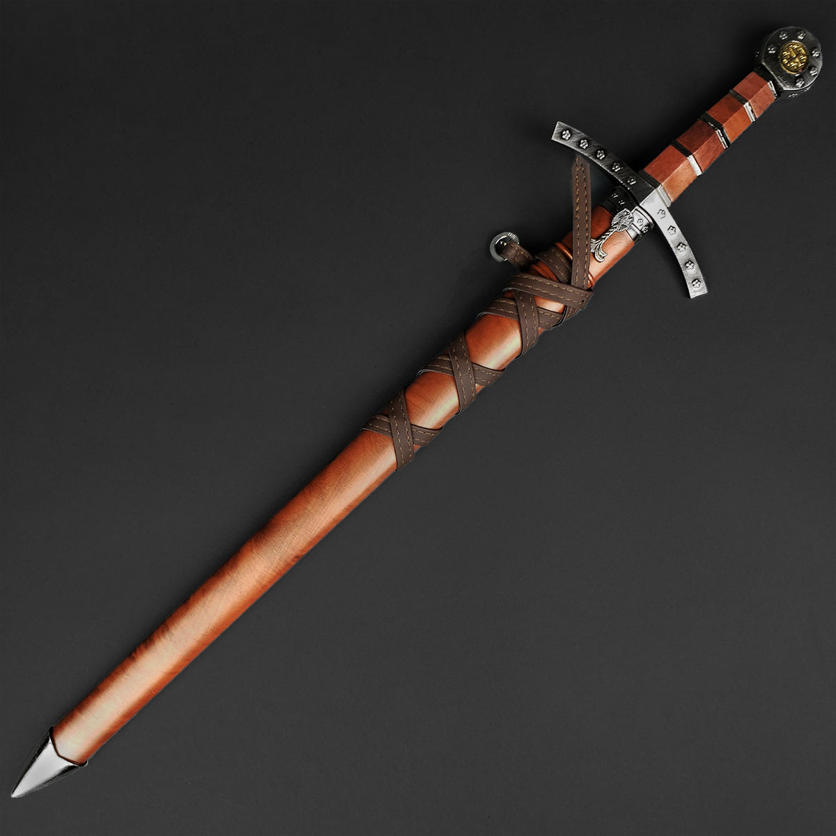 23 1/4" Knights of Templer Crusader Short Sword