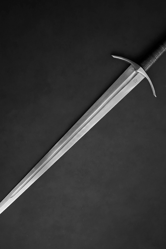 Medieval Broadsword - 37.8"  Hand-Forged Medieval Sword