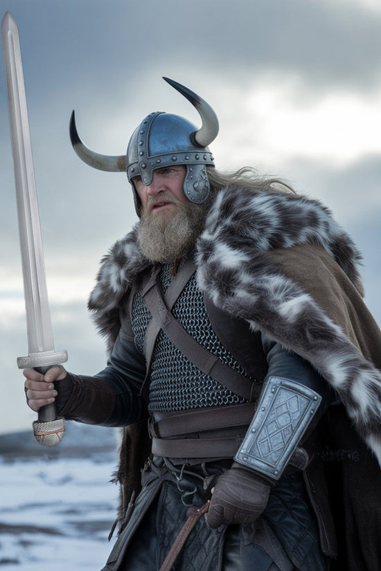 Skjoldr's Oath – Hand-Forged Viking Longsword