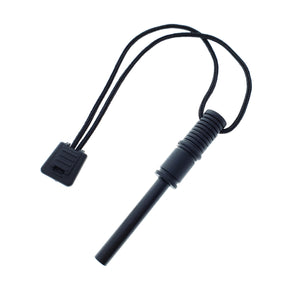 2 Pc Hunting Knives Set with Fire Starter, Sharpener and Sheath for outdoor enthusiasts