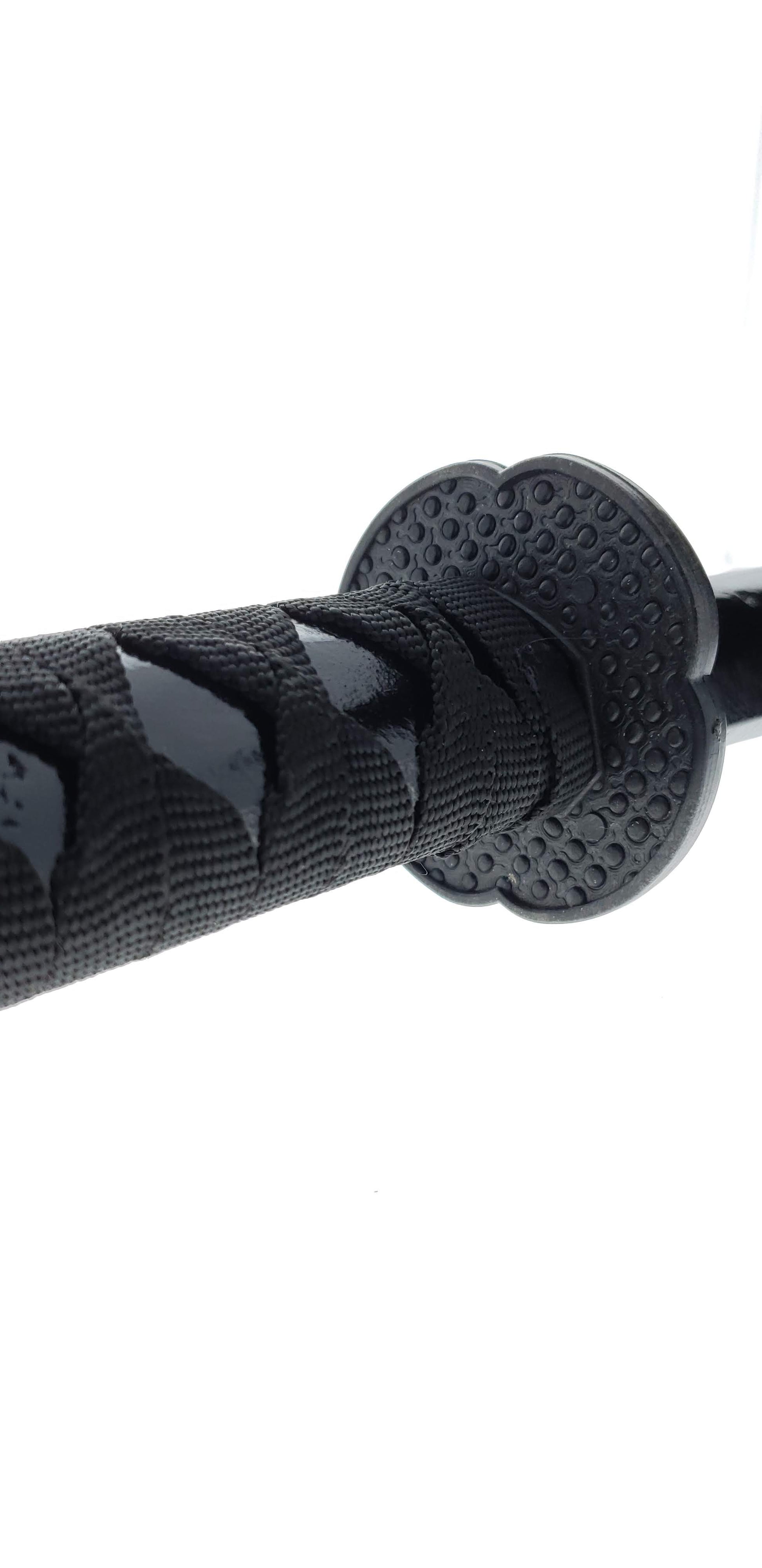 40" Black Wooden Samurai Sword (dragon)