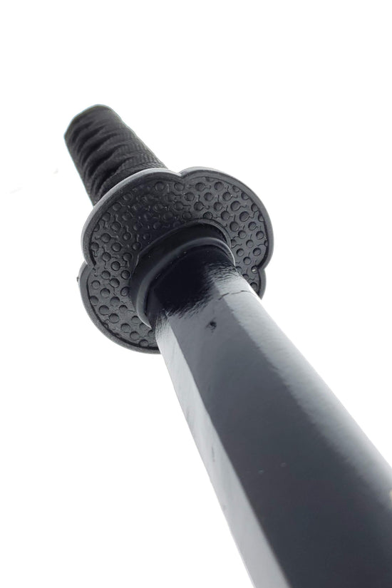 40" Black Wooden Samurai Sword (dragon)