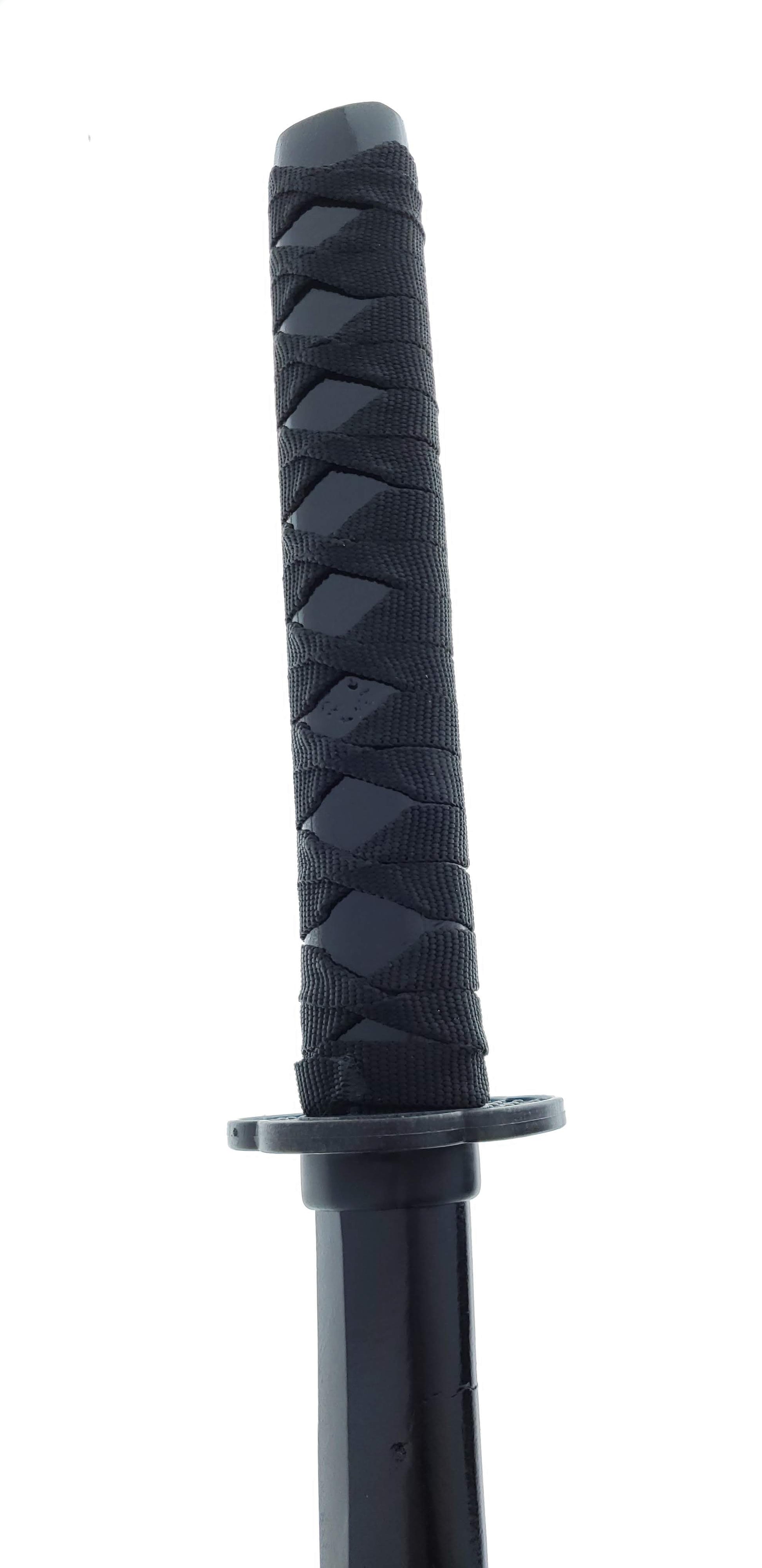 40" Black Wooden Samurai Sword (dragon)