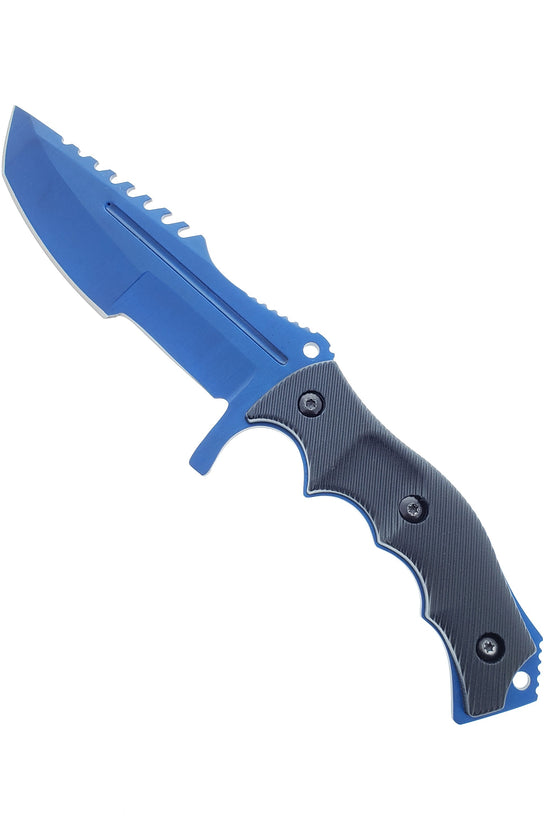 Falcon 3 Piece Set Blue Blade / Black Handle / Tactical Knife