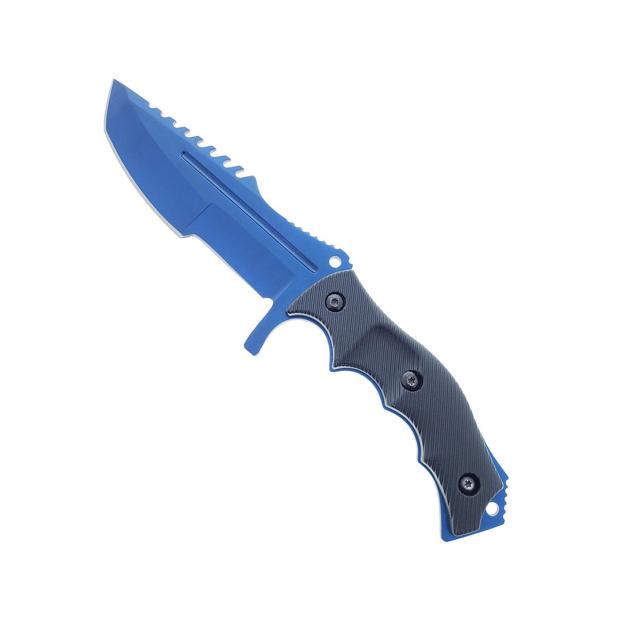 Falcon 3 Piece Set Blue Blade / Black Handle / Tactical Knife