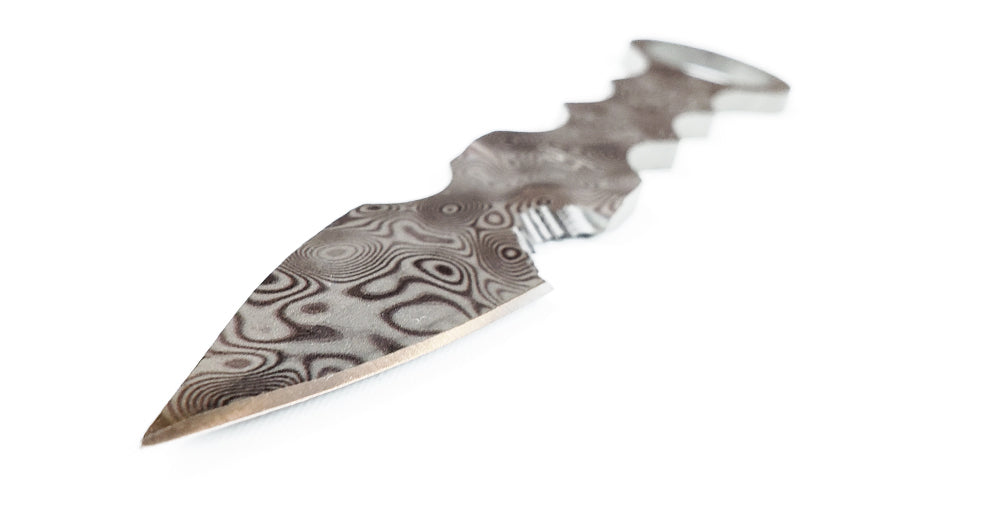 Falcon 7.5" Damascus Tactical Knife