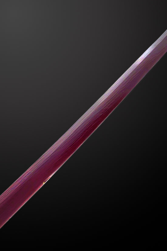 31 1/2" Bokken Red Wooden Practice Samurai Sword