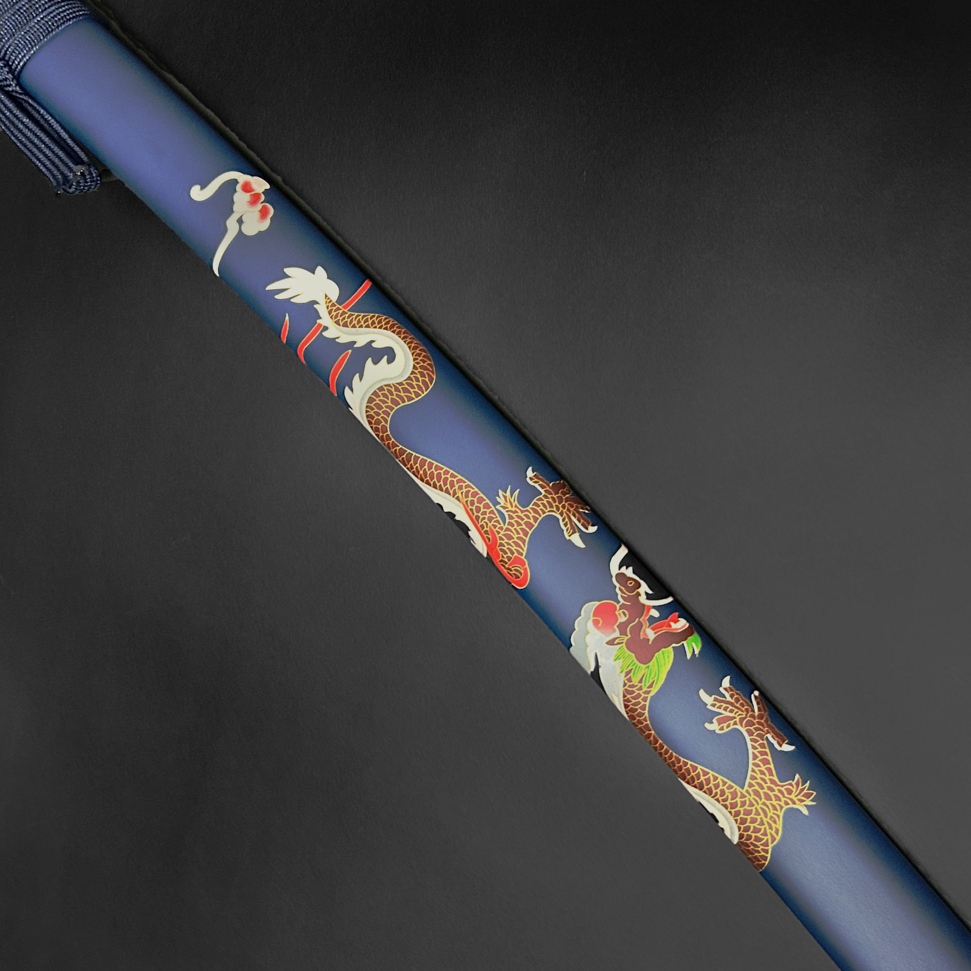 Blue "Mizuchi"(The Hornless Dragon) Katana