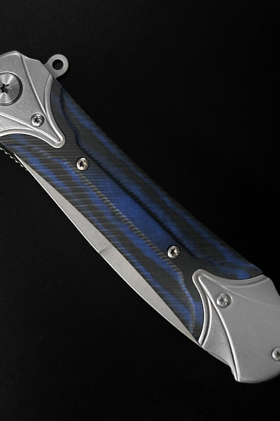 Sigma Ball Bearing Blue Pocket Knife