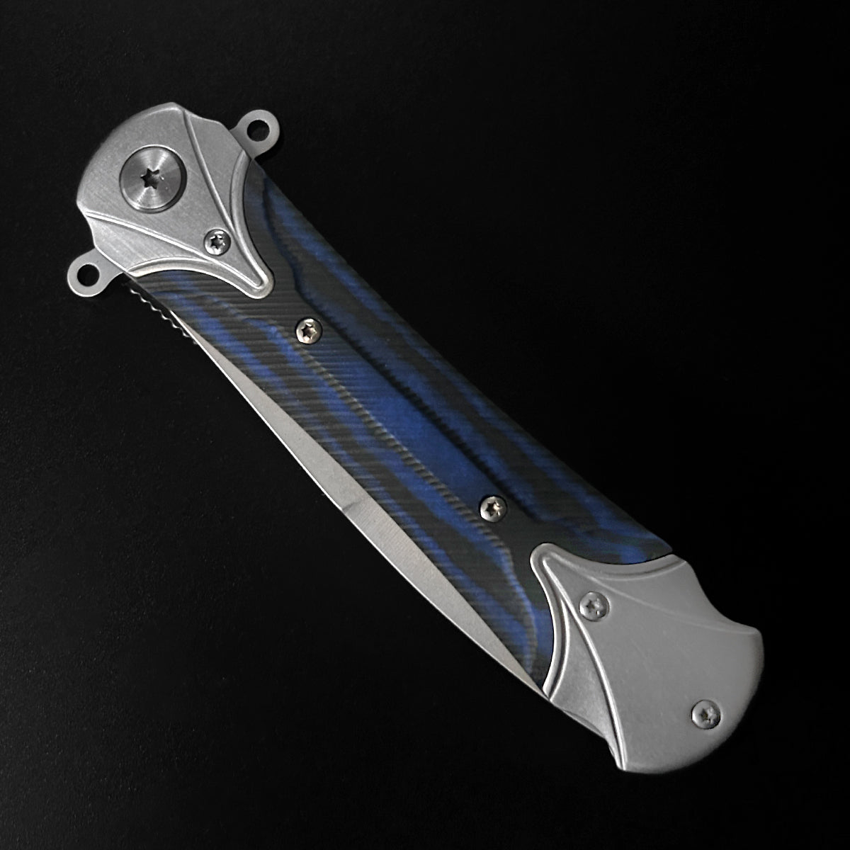 Sigma Ball Bearing Blue Pocket Knife